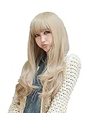 X&Y ANGEL Women Long Wavy Wig Full Natura Heat Resistant Hair Wigs