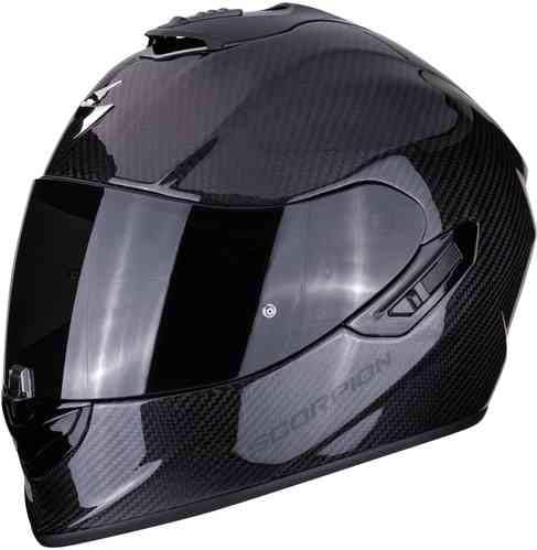 Scorpion スコーピオン Exo 新登場 1400 Air Carbon フルフェイスヘルメット 57 58cm M バイク ワンカラー かっこいい サンバイザー