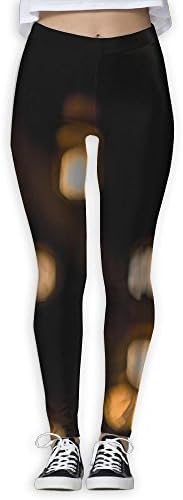 Tinger Beautiful Lighting Decor Womens Power Yoga Pants