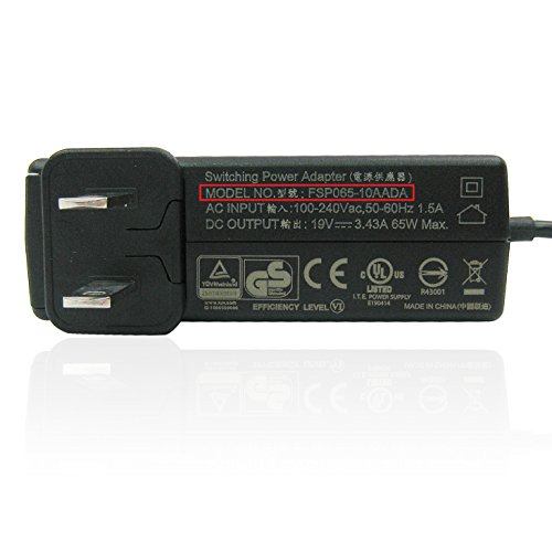 FSP 65W AC power adapter for Intel NUC kit Mini PC Barebones Replacement for FSP065-10AABA (FSP065-10AADA)
