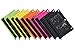 OMURA Pencil Pouch w/Mesh Windows, Zippered & Standard 3-Ring Binder,Pack of 10
