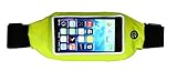 Running Belt for the iPhone 6 / 6S (4.7), iPhone 5 / 5S, Samsung Galaxy S7 S6 S5 S4 Moto X, HTC One and more (Yellow)