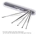 FERNIDA Ear Cleaner, Spiral Ear Wax Removal Tool Kit, New Upgraded Medical Silicone Head&Stainless Steel 6 Pack Ear Pick System Safe Care for Kids,Adults,Elder (White)