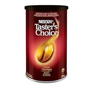 NESCAFÉ Taster's Choice Classic, Instant Coffee, 250g Tin: Amazon.ca ...