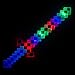 Windy City Novelties LED Light Up Pixel 8-Bit Sword for Kids - Gaming Mine Pixel Sword