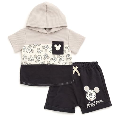 Disney Pullover Hoodie and French Terry Shorts Newborn to Little Kid Sizes (Newborn - 5)