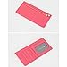JNJSTELLA Women's Credit Card Slim Leather Long Wallet Zipper Pocket Purse for Clutch Bag Peach Pink