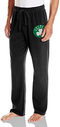 Black Boston Celtics Skinny Joggers Good Quality Jogging Pants For Man's
