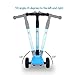 New Olym Kids Scooter，Toddlers 3 Wheel Scooter for Boy and Girls，Big Flashing Wheels Adjustable Scooter with Safety Brake for Little Children Ages 2-12 Years，4 Color Choice