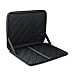Unik Case - 2 in 1 Bundle Black Gauntlet Armor EVA Hard Shell Universal Zipper Case with Black USB Optical Mouse for All 13
