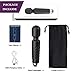 Mumu Sugar Wand Massager Powerful, Cordless Rechargeable Wand Massager with 8 Powerful Speeds and 20 Modes Electric Waterproof Personal Massager Wand for Back Neck Shoulder Legs