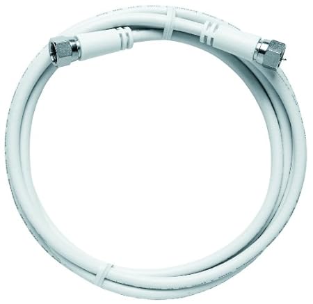 Axing MAK 150-80 doppelt geschirmtes Modem-Kabel Koaxialkabel Class A mit F-Stecker 1,5 m
