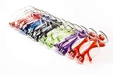 G & F 13016-6 EyePRO Scratch, Impact & Ballistic Resistant Safety Goggles with Clear Lens (6 Pack)