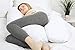 Meiz Pregnancy Pillows, Pregnancy Pillows for Sleeping, Maternity Pillow, 55