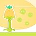 PROMENE Baby Teether Toys (4 Pack) - Soft Silicone Fruit Teething Toys Set For Toddlers & Infants, Baby Gum Massager