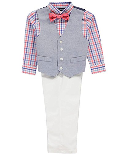 Nautica little boys  "savile" 4-piece vest se…
