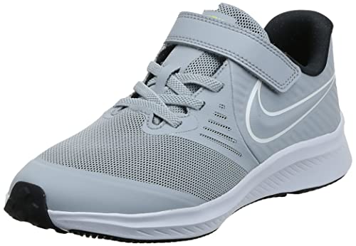 Nike Boy's Star Runner (TDV) Sneaker, Wolf Grey/White-Black-Volt