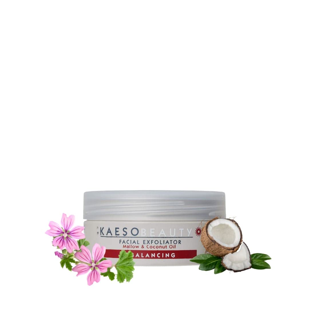 Kaeso Rebalancing Facial Exfoliator 95ml – Gentle Face Scrub for Oily & Combination Skin – Oil Control & Pore Cleansing – Professional Skincare