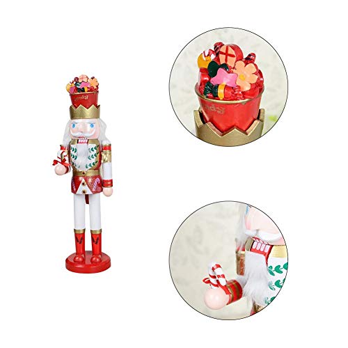 Christmas Nutcracker Puppet Gift Candy Man Shape Nutcracker Puppet Figures Decoration - Thumbnail 4