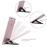Phone Stand,UKCOCO Multi-Angle Cell Phone Stand Adjustable Adhesive Portable iphone holder for Apple iPhone, iPad, Samsung ,Smartphones (Black)