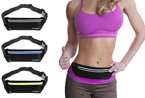 VICENT Cute Running Belt - Waist Pack - Fanny Pack, Best Choice for an Active Lifestyle fit for all Kinds of Phones