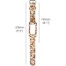 Wonlex Samsung Gear Fit2 Band, Silicone Replacement Watch Bands Strap for Galaxy Gear Fit2 SM-R360 & Fit 2 Pro for Women Men (Colorful Dots)