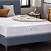 LUCID 10 Inch 2019 Gel Memory Foam Mattress - Medium Firm Feel - CertiPUR-US Certified, Twin
