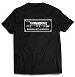 Men's Skyrim Inspired Legendary T-Shirt (XX-Large, Black)