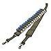 Coolove Tactical 2 Point Shotgun Sling 15 Shell Ammo Holder Bandolier 12Ga Nylon Military Shotgun Shell Sling (Army Green)