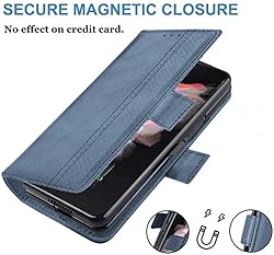 Lopnord Galaxy Z fold 3 Wallet Case, Phone Case for