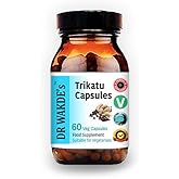 DR WAKDE's Trikatu Capsules (60 Veg Caps, Plant-Based Supplement, Ayurvedic Herb, All Natural, Vegan)