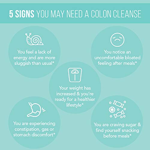 HAVASU NUTRITION Colon Cleanse for Detox and Weight Loss 15 Day Fast