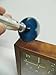 JoolTool 3M Scotch-Brite Blue Radial Bristle Brush Assembled with Plastic Tapered Mandrel Hub, 4 Ply, 3