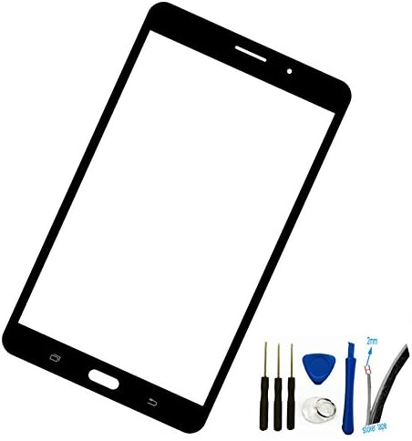 Front Screen Outer Glass top Panel Lens cover For Galaxy Tab A 7.0 T280 T285 replacement (Black 3G Version)