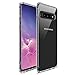 MSVII Phone Case for Samsung Galaxy S10 Plus Case Clear (2019) 6.4 Inch Shockproof Soft TPU Silicone Transparent Back Cover Double Air Bumper Design for Samsung Galaxy S10+ - HD Clear
