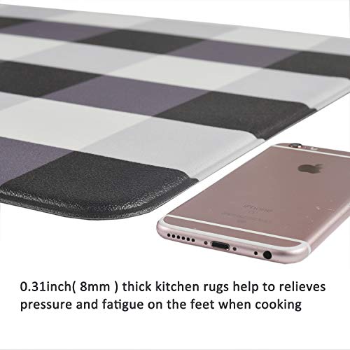 2 Homcomoda+Kitchen+Checkered+Standing+Waterproof