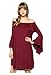 My Space Clothing Women's Off Shoulder Soft Jersey Dress w/Pocket-Made in USA
