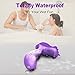 Bombex Silicone G Spot Vibrator - Wearable Vibrating Dildo - Waterproof & Remote Control Masturbator for Women, 10-Frequency Dual Action Adults Sex Toy for Female & Couples(Purple)