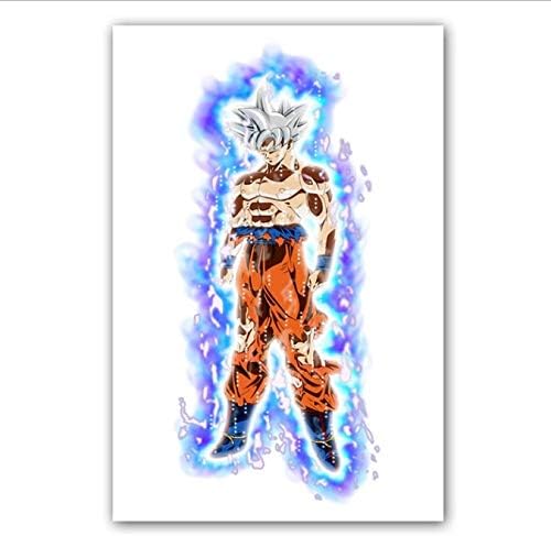 photo Goku Ultra Istinto Disegno Facile poster goku ultra istinto tela pittura
