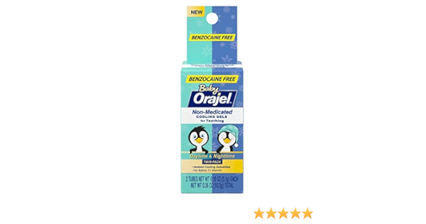 orajel non medicated cooling gel