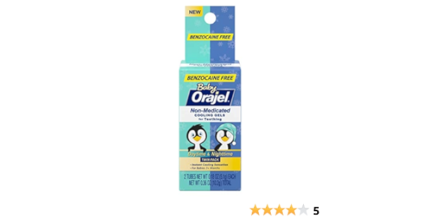 baby orajel daytime and nighttime non medicated