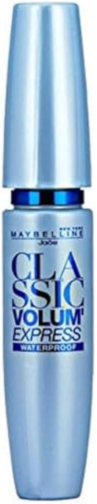 Maybelline Volum Express Waterproof Mascara Black 8.5ml Clump-Free Volume