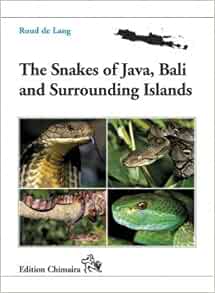 The Snakes Of Java Bali And Surrounding Islands 9783899735253