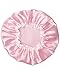 Satin Sleep Cap, Pink