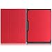MoKo Google Pixel C Case - Slim Lightweight Smart-shell Stand Cover Case with Auto Wake / Sleep for Google Pixel C 10.2 Inch 2015 Tablet, RED
