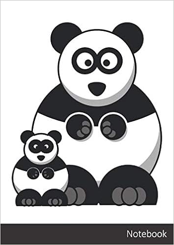 Amazon Notebook パンダのクマ ライン付きの大きなノート パンダ ピーター Bears Amazon Notebook パンダのクマ ライン付きの大きなノート パンダ ピーター Bears