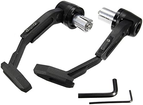 Plum Garden Motorcycle CNC Handlebar Protector 7/8" 22mm Brake Clutch Protect Pro Lever Guard Proguard