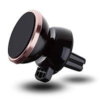 Car Mount,Phone Holder Universal Air Vent Phone Mount,Adjustable 360 Degree Rotation Cellphone Mount One-Button-Release for iPhone X/8/7P, Galaxy S6/7 Note 8,HTC LG Huawei,Other Smartphone (Rose Gold)