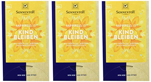 Sonnentor Bio Kind bleiben Tee Happiness is, 3er Pack (3 x 27 g) – Bild 5