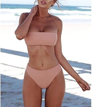 push up strapless bikini top